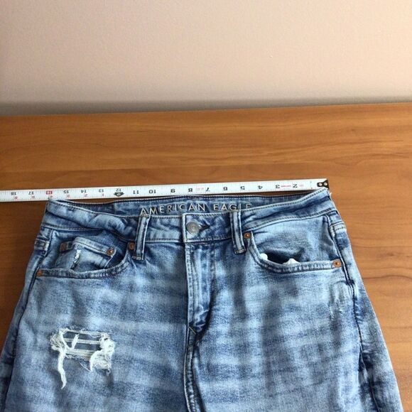 Mens American Eagle AirFlex Athletic Fit Distressed Jeans 30/34 - Picture 4 of 7